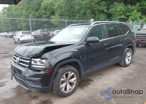 2018 Volkswagen Atlas 2.0T S from USA, damaged, VIN 1V2AP2CA0JC598489